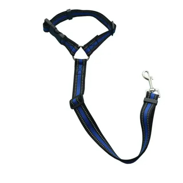 Pet Car Seat Belt & Harness Safety And Style